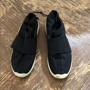 Nike Black and Cream Men's Sneakers